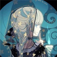 头像女生动漫紫色系 梦幻