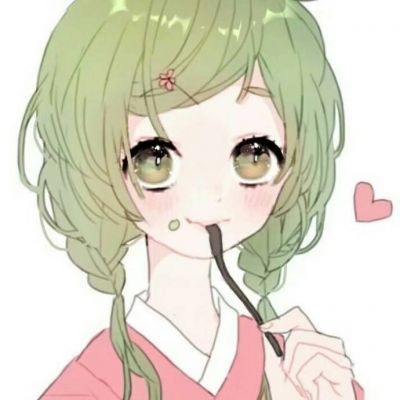 女生头像清新卡通
