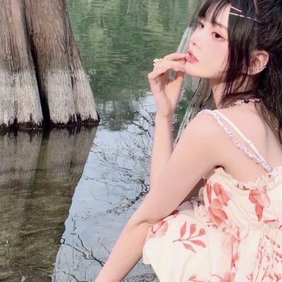 头像女背景图片