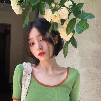 森系绿色系女生头像