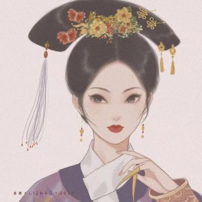 动漫女生头像古风