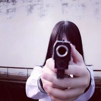搞怪头像女