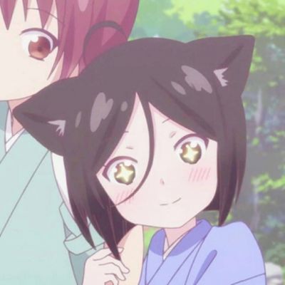 猫耳二次元头像女可爱