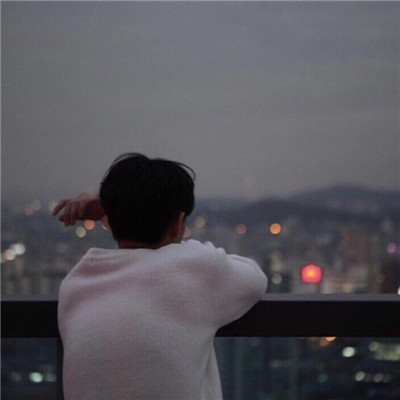 男生头像冷酷帅气侧脸大全