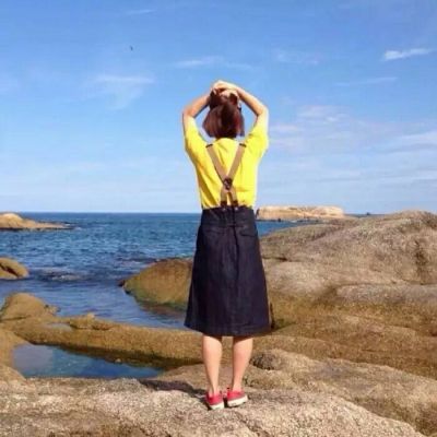 微信头像海边背影唯美