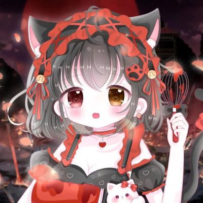 2023新年头像图片红色系动漫