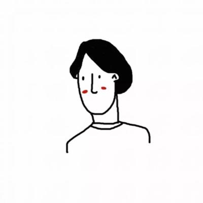 头像卡通简约手绘