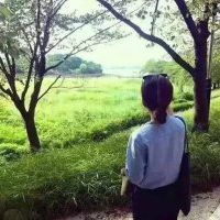 女头像森系背影
