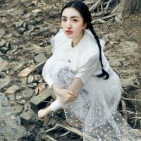 森系好看慵懒头像女不露脸
