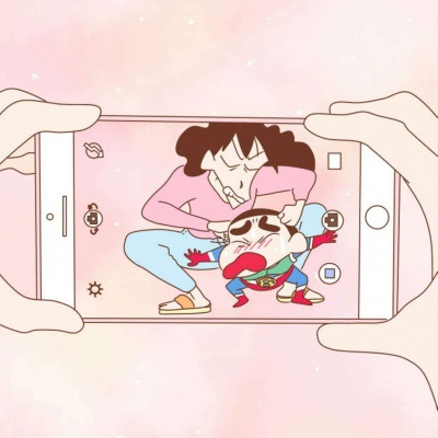 蜡笔小新全员恶人头像抖音