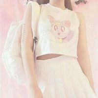 少女头像小清新可爱