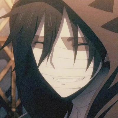 治愈笑容动漫男头像