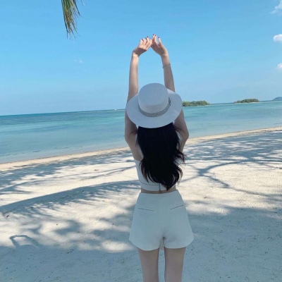 微信头像背影女