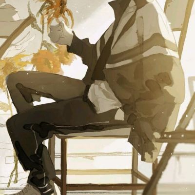 动漫少年图片帅气冷酷头像带耳机