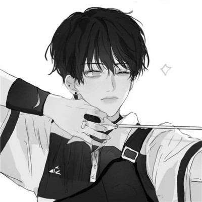 高冷动漫男头像