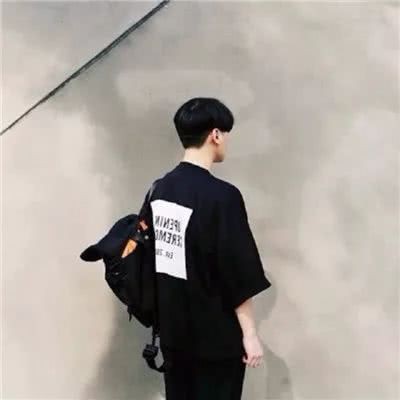微信头像男生背影高清