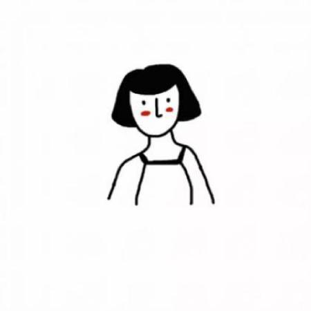 线条小人头像