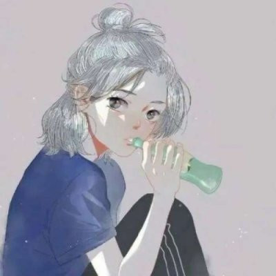 头像女生简约高级感手绘