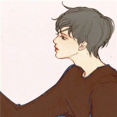 动漫男头像阳光清新