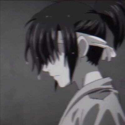 动漫头像黑白高级质感