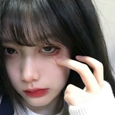 头像女可爱小清新真人遮脸