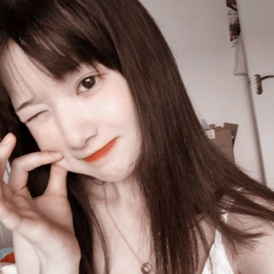 真人头像女生仙气森系