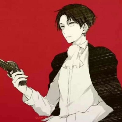 红色微信头像2023男