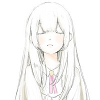 头像女生动漫日系黑白