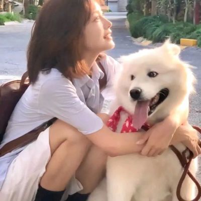 真人头像女挡脸温柔