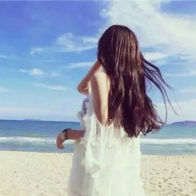 微信头像女背影气质