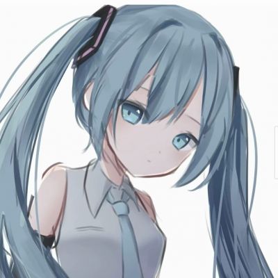 女生头像高级质感动漫手绘