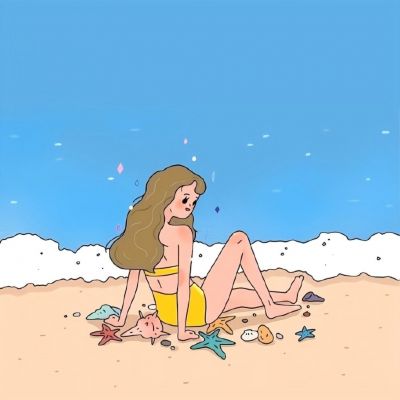 女生头像小清新 可爱 卡通
