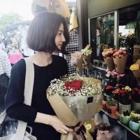 女头像小清新短发