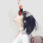二次元治愈系头像男