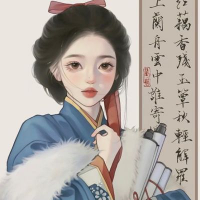 温柔卡通头像女生