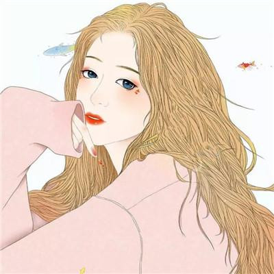 女生头像简约气质手绘