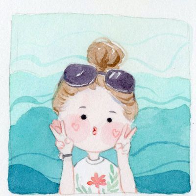 夫妻头像唯美可爱搞笑手绘