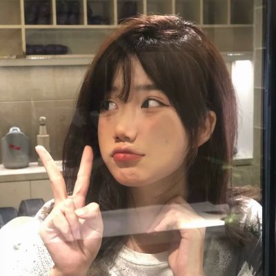 女头像治愈系干净不露脸