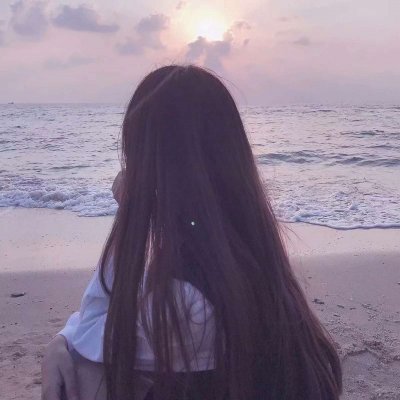 头像女背影图片