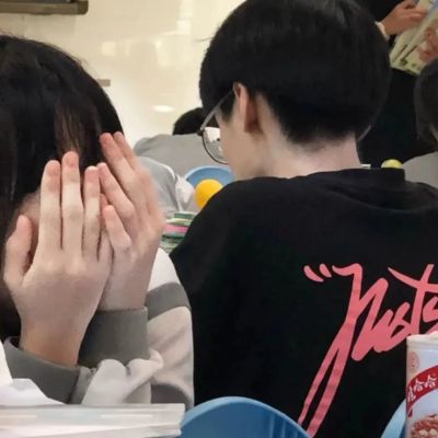 ins潮流情侣头像图片