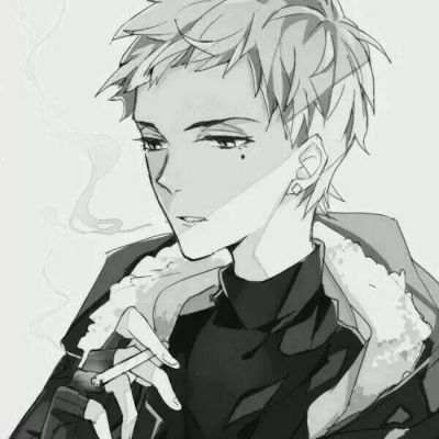 帅气动漫头像腹肌