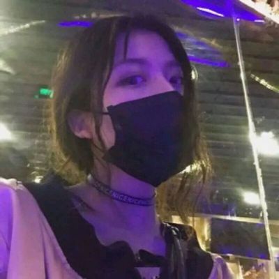水墨头像简单干净