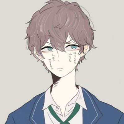 夕阳下的动漫头像