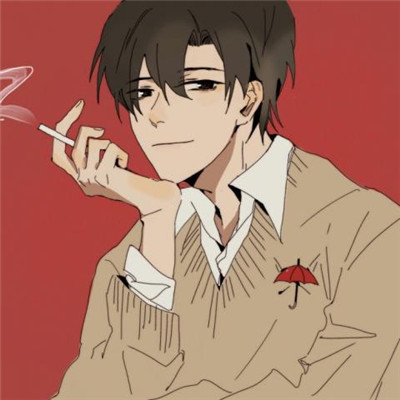 帅气的男生头像霸气冷酷动漫版