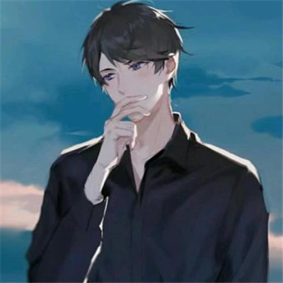 男生头像动漫冷酷帅气黑暗系