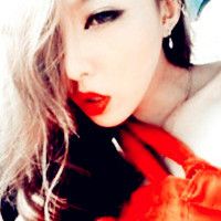 qq头像女生红色霸气范