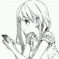 女生卡通头像ins高级质感