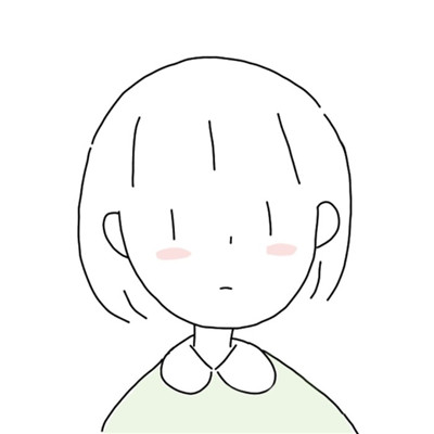 头像简笔画女孩简单