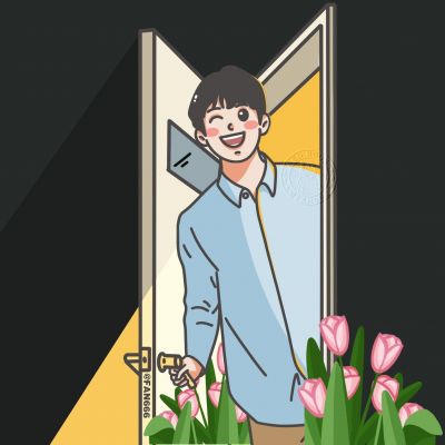 低调不明显情侣头像