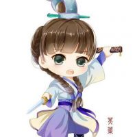 花与隐匿之乌头像q版